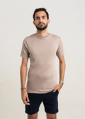 Camiseta Pima - Gola Cruzada Dupla - Goat